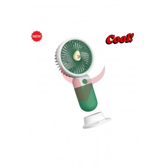Fan Soğutucu Mini Vantilatör Klima Güçlü Serinletici Taşınabilir Şarjlı Masa Üstü Sessiz Standlı