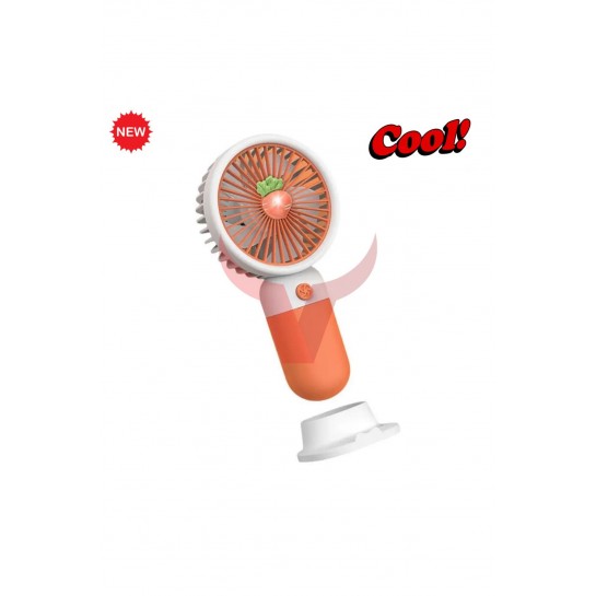 Fan Soğutucu Mini Vantilatör Klima Güçlü Serinletici Taşınabilir Şarjlı Masa Üstü Sessiz Standlı