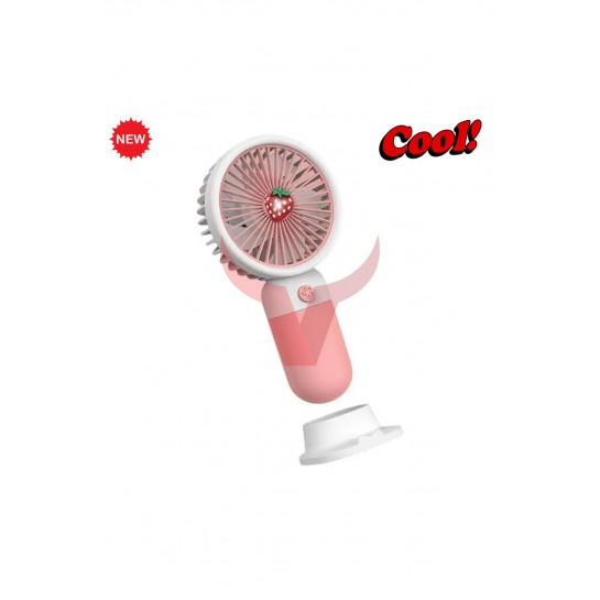 Fan Soğutucu Mini Vantilatör Klima Güçlü Serinletici Taşınabilir Şarjlı Masa Üstü Sessiz Standlı