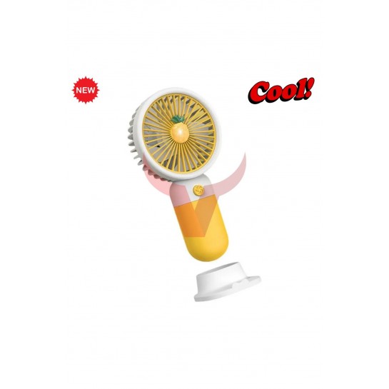 Fan Soğutucu Mini Vantilatör Klima Güçlü Serinletici Taşınabilir Şarjlı Masa Üstü Sessiz Standlı