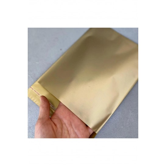 Gold Renkli Hediye Paketi Metalik Parlak Lüx Gold Renkli Hediye Paketi Metalik Parlak Lüx