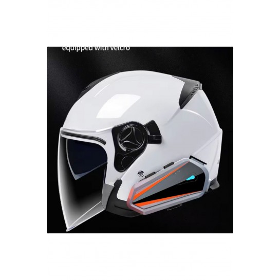 Güçlü Batarya Bluetooth Motosiklet İntercom Kask kulaklık BT5.3 Stereo Su Geçirmez Kulaklık Güçlü Batarya Bluetooth Motosiklet İntercom Kask kulaklık BT5.3 Stereo Su Geçirmez Kulaklık