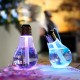 Hava Nemlendirici Ampül Görünümlü Aksesuarlı 400Ml 7 Renk Led Işıklı Oda Nemlendirici Masa Üstü