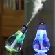 Hava Nemlendirici Ampül Görünümlü Aksesuarlı 400Ml 7 Renk Led Işıklı Oda Nemlendirici Masa Üstü