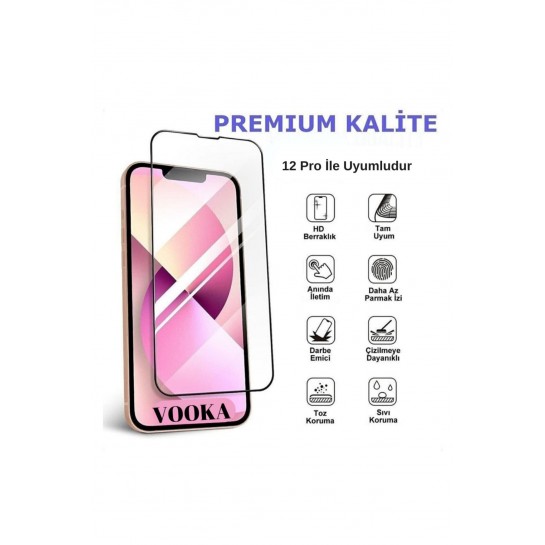 Iphone 12 Pro Uyumlu Magsafe Kılıf + Ekran Koruyucu + Kamera Koruyucu 360° Tam Koruma 3in1