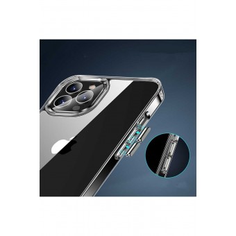 Iphone 14 Pro Uyumlu Kılıf Darbe Emici Şeffaf Pürüzsüz Esnek Kenar Sert Silikon Kapak Olex Iphone 14 Pro Uyumlu Kılıf Darbe Emici Şeffaf Pürüzsüz Esnek Kenar Sert Silikon Kapak Olex