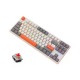 K87 Pro Red Switch Mini Rgb Oyun Klavyesi Gaming Mekanik 87 Tuşlu 22 Rgb Led Usb Tip-c Kablosu