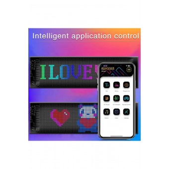Led Matrix Panel Dijital Ekran Kumandalı App Kontrollü