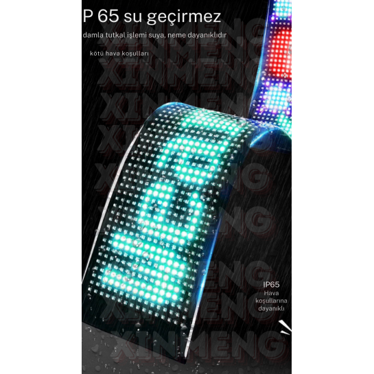 Led Matrix Panel Dijital Ekran Kumandalı App Kontrollü