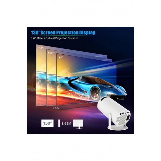 Projeksiyon Cihazı 4K Projektör+Oyun 2in1 Pro Projektör