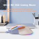 M2 Kablolu Espor Oyuncu Mouse RGB 12800 DPI Ledli Gaming Mouse Software 9 Makro Sensor