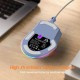 M2 Kablolu Espor Oyuncu Mouse RGB 12800 DPI Ledli Gaming Mouse Software 9 Makro Sensor