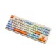 M87 Klavye Metal Gövde 87 Hot Swapp Tuş Rgb Tasarım Kablosuz Bluetooth Yedek Tuş