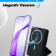 MagSafe Powerbank Standlı Deri 20W Hızlı Şarj Taşınabilir Batarya Kablosuz Şarj Cihazı Mıknatıs 10000mAh