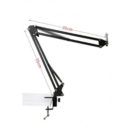 Metal Flexible Masaüstü Sıkıştırmalı Youtuber Ring Light Led Selfie Çalışma Işığı 10 Inç Halka