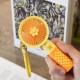 Mini Vantilatör Şarjlı Mini Fan 500 mAh Yüksek Fan Gücü Tutmalı Deri Anahtarlıklı Fan Mini Vantilatö