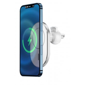 Ms 15w Magsafe Iphone 13 Uyumlu Magnetic 15w Wireless Charging Car Araç Telefon Tutucu Hızlı Şarj
