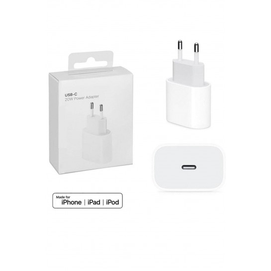 Ms Iphone 11 / 11 Pro / 11 Pro 12 12 Pro 13 Uyumlu Yeni Nesil Type-c Girişli 20w Hızlı Şarj Adaptör