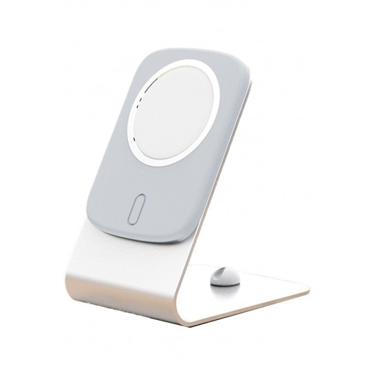 Ms Iphone Magsafe Uyumlu Magnetli Holder Masaüstü Telefon Şarj Standı