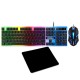 Profesyonel Yayıncı Gaming Set 2in1 Profesyonel Mekanik Klavye Mouse Pro Set Pub
