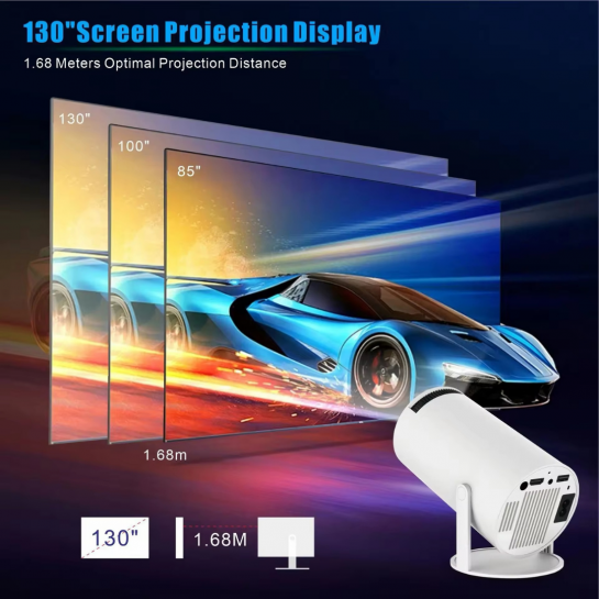 Projeksiyon Cihazı Taşınabilir Sinema + Oyun 1280* 720p Ev Sineması Bluetooth Oyunlu Akıllı Projektö Projeksiyon Cihazı Taşınabilir Sinema + Oyun 1280* 720p Ev Sineması Bluetooth Oyunlu Akıllı Projektö