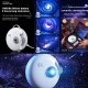 Projektör Gece Masa Lambası Galaxy Gökyüzü Star Projeksiyon Kumandalı Samanyol