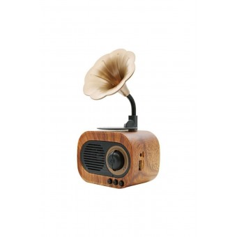 Retro Nostalji B5 Gramafon Hoparlör Nostalji Yüksek Sesli Wirelles Bluetooth Hoparlör Şirin Mini