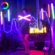 Şarjlı 1 Ad Fotoğrafçılık Işık Çubuğu Rgb Aydınlatma Ledi Canlı Video Çekimi Işığı 2+1 Mt Tripod