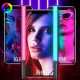Şarjlı 1 Ad Fotoğrafçılık Işık Çubuğu Rgb Aydınlatma Ledi Canlı Video Çekimi Işığı 2+1 Mt Tripod