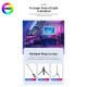 Şarjlı 1 Ad Fotoğrafçılık Işık Çubuğu Rgb Aydınlatma Ledi Canlı Video Çekimi Işığı 2+1 Mt Tripod
