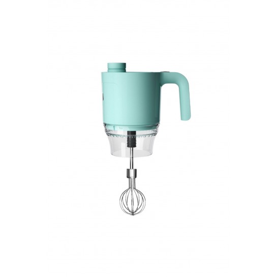Şarjlı Mikser Blender 5in1 Çok Amaçlı Mikser Blender Çırpıcı Doğrayıcı Parçalayıcı 300Ml