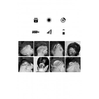 Şarjlı Tıraş Makinesi Saç Sakal Lazer Epilasyon Öncesi Kol Bacak Yanak Koltuk Altı Vücut