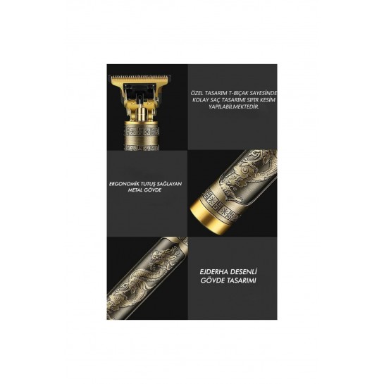 Şarjlı Tıraş Makinesi Saç Sakal Lazer Epilasyon Öncesi Kol Bacak Yanak Koltuk Altı Vücut