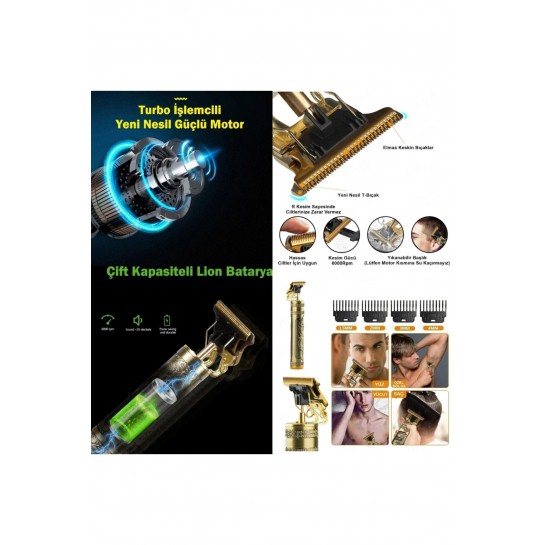 Şarjlı Tıraş Makinesi Saç Sakal Lazer Epilasyon Öncesi Kol Bacak Yanak Koltuk Altı Vücut