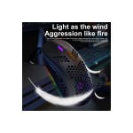 T60 Blue Switch Mini Rgb Oyun Klavyesi Gaming Mekanik 62 Tuşlu Led Mouse Usb Tip-c Kablosu
