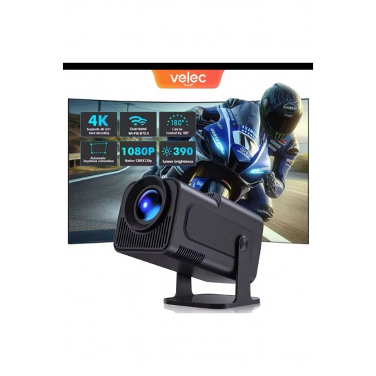 Taşınabilir Game Projektör Full Hd 1080P 4k HY320 Projeksiyon Gamepad