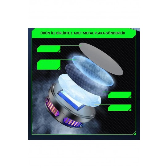 Telefon Soğutucu Fan + Aliminyum Destekli Soğutucu Radiator MIKNATISLI MAGESAFE