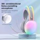 Togo 7.1 RGB Transparan Led Effect Gaming Headset Oyuncu Gaming Kulaklık