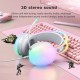 Togo 7.1 RGB Transparan Led Effect Gaming Headset Oyuncu Gaming Kulaklık