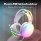 Togo 7.1 RGB Transparan Led Effect Gaming Headset Oyuncu Gaming Kulaklık