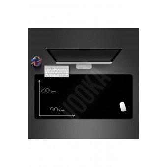 Togo Gaming Siyah Oyuncu Mousepad 90*40 Xxl Gamer Kaymaz Mousepad Oyuncu Waterprof Yerli Üretim