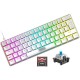 Trol Blue Switch Mini Rgb Oyun Klavyesi Gaming Mekanik 62 Tuşlu 18 Rgb Led Usb Tip-c Kablosu Beyaz Trol Blue Switch Mini Rgb Oyun Klavyesi Gaming Mekanik 62 Tuşlu 18 Rgb Led Usb Tip-c Kablosu Beyaz