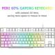 Trol Blue Switch Mini Rgb Oyun Klavyesi Gaming Mekanik 62 Tuşlu 18 Rgb Led Usb Tip-c Kablosu Beyaz Trol Blue Switch Mini Rgb Oyun Klavyesi Gaming Mekanik 62 Tuşlu 18 Rgb Led Usb Tip-c Kablosu Beyaz