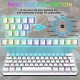 Trol Blue Switch Mini Rgb Oyun Klavyesi Gaming Mekanik 62 Tuşlu 18 Rgb Led Usb Tip-c Kablosu Beyaz Trol Blue Switch Mini Rgb Oyun Klavyesi Gaming Mekanik 62 Tuşlu 18 Rgb Led Usb Tip-c Kablosu Beyaz