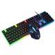 Trol Rainbow Oyun Klavyesi Gaming Led Usb Siyah Gamer Klavye Gaming Klavye