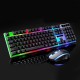Trol Rainbow Oyun Klavyesi Gaming Led Usb Siyah Gamer Klavye Gaming Klavye