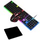 Trol Rainbow Oyun Klavyesi Gaming Led Usb Siyah Gamer Klavye Gaming Klavye