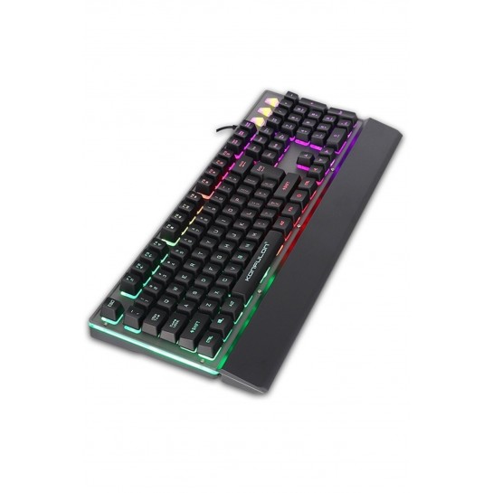 Trol Simug Mekanik Gaming Mk50 Rgb Işıklı Oyuncu Türkçe Q Klavye 1.5 M Örgü Kablo Trol Simug Mekanik Gaming Mk50 Rgb Işıklı Oyuncu Türkçe Q Klavye 1.5 M Örgü Kablo