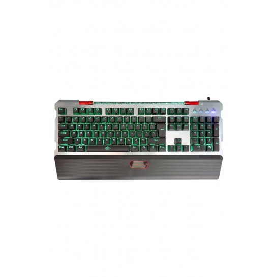 Trol Simug White Switch Full Mekanik Gaming Mk40 Rgb Işıklı Oyuncu Türkçe Q Klavye 1.5 mt Örgü Kablo Trol Simug White Switch Full Mekanik Gaming Mk40 Rgb Işıklı Oyuncu Türkçe Q Klavye 1.5 mt Örgü Kablo