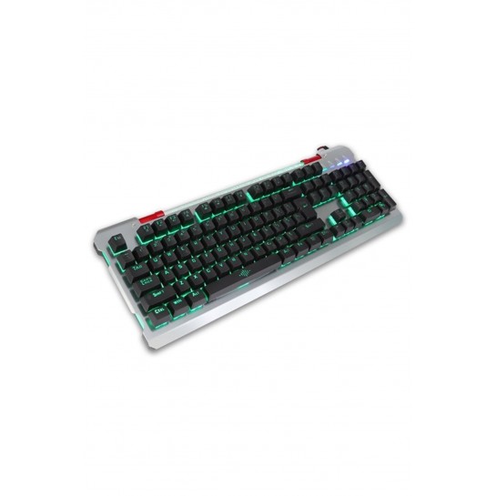 Trol Simug White Switch Full Mekanik Gaming Mk40 Rgb Işıklı Oyuncu Türkçe Q Klavye 1.5 mt Örgü Kablo Trol Simug White Switch Full Mekanik Gaming Mk40 Rgb Işıklı Oyuncu Türkçe Q Klavye 1.5 mt Örgü Kablo
